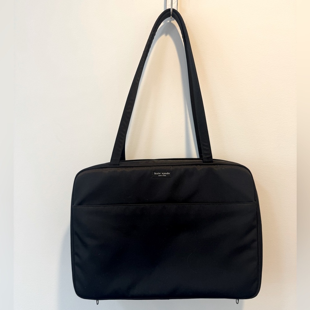 Black Kate Spade Padded Laptop Bag